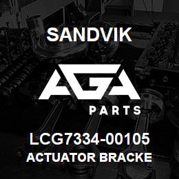LCG7334-00105 Sandvik ACTUATOR BRACKE | AGA Parts