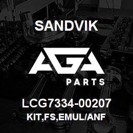 LCG7334-00207 Sandvik KIT,FS,EMUL/ANF | AGA Parts