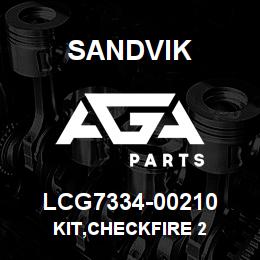 LCG7334-00210 Sandvik KIT,CHECKFIRE 2 | AGA Parts