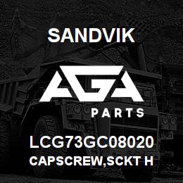 LCG73GC08020 Sandvik CAPSCREW,SCKT H | AGA Parts