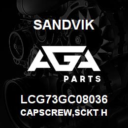 LCG73GC08036 Sandvik CAPSCREW,SCKT H | AGA Parts