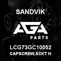 LCG73GC10052 Sandvik CAPSCREW,SCKT H | AGA Parts