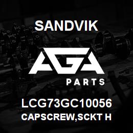LCG73GC10056 Sandvik CAPSCREW,SCKT H | AGA Parts
