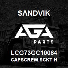 LCG73GC10064 Sandvik CAPSCREW,SCKT H | AGA Parts