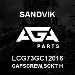 LCG73GC12016 Sandvik CAPSCREW,SCKT H | AGA Parts