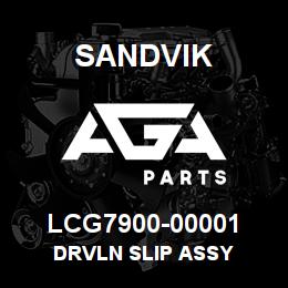 LCG7900-00001 Sandvik DRVLN SLIP ASSY | AGA Parts