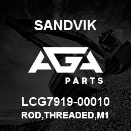 LCG7919-00010 Sandvik ROD,THREADED,M1 | AGA Parts