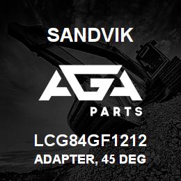 LCG84GF1212 Sandvik ADAPTER, 45 DEG | AGA Parts