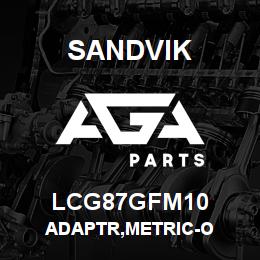 LCG87GFM10 Sandvik ADAPTR,METRIC-O | AGA Parts