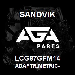 LCG87GFM14 Sandvik ADAPTR,METRIC- | AGA Parts