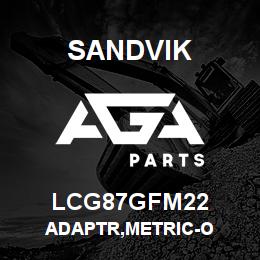 LCG87GFM22 Sandvik ADAPTR,METRIC-O | AGA Parts