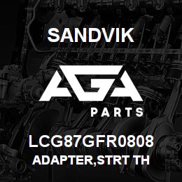 LCG87GFR0808 Sandvik ADAPTER,STRT TH | AGA Parts