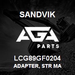 LCG89GF0204 Sandvik ADAPTER, STR MA | AGA Parts