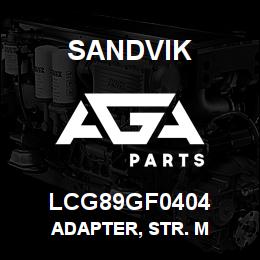 LCG89GF0404 Sandvik ADAPTER, STR. M | AGA Parts