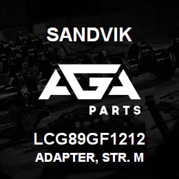 LCG89GF1212 Sandvik ADAPTER, STR. M | AGA Parts