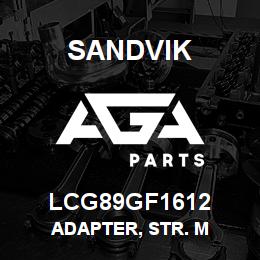 LCG89GF1612 Sandvik ADAPTER, STR. M | AGA Parts