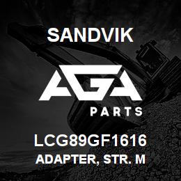LCG89GF1616 Sandvik ADAPTER, STR. M | AGA Parts