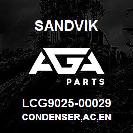 LCG9025-00029 Sandvik CONDENSER,AC,EN | AGA Parts