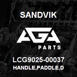 LCG9025-00037 Sandvik HANDLE,PADDLE,D | AGA Parts