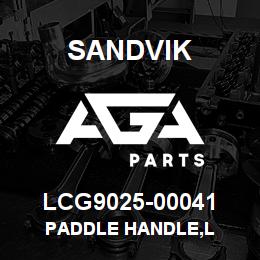 LCG9025-00041 Sandvik PADDLE HANDLE,L | AGA Parts