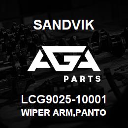 LCG9025-10001 Sandvik WIPER ARM,PANTO | AGA Parts