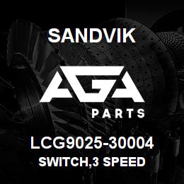 LCG9025-30004 Sandvik SWITCH,3 SPEED | AGA Parts