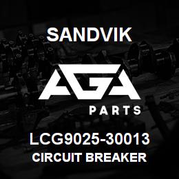 LCG9025-30013 Sandvik CIRCUIT BREAKER | AGA Parts