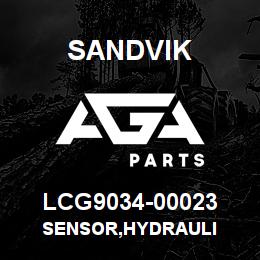 LCG9034-00023 Sandvik SENSOR,HYDRAULI | AGA Parts