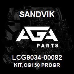 LCG9034-00082 Sandvik KIT,CG150 PROGR | AGA Parts