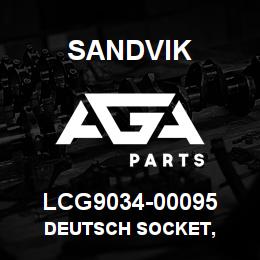 LCG9034-00095 Sandvik DEUTSCH SOCKET, | AGA Parts