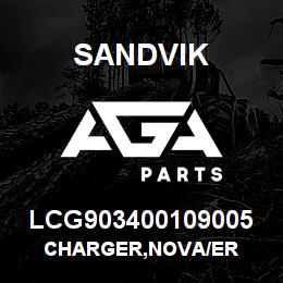 LCG903400109005 Sandvik CHARGER,NOVA/ER | AGA Parts
