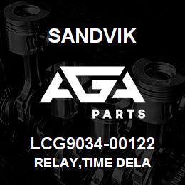 LCG9034-00122 Sandvik RELAY,TIME DELA | AGA Parts