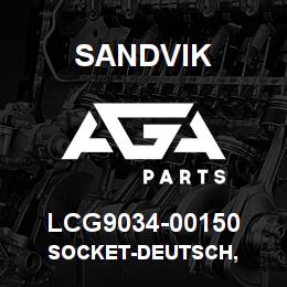 LCG9034-00150 Sandvik SOCKET-DEUTSCH, | AGA Parts