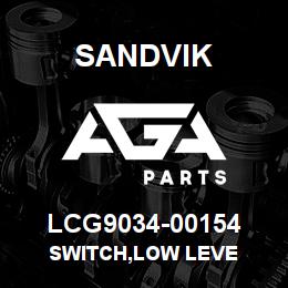 LCG9034-00154 Sandvik SWITCH,LOW LEVE | AGA Parts