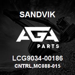 LCG9034-00186 Sandvik CNTRL,MC088-015 | AGA Parts