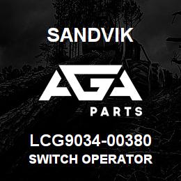 LCG9034-00380 Sandvik SWITCH OPERATOR | AGA Parts