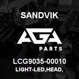 LCG9035-00010 Sandvik LIGHT-LED,HEAD, | AGA Parts