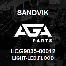 LCG9035-00012 Sandvik LIGHT-LED,FLOOD | AGA Parts