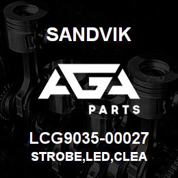 LCG9035-00027 Sandvik STROBE,LED,CLEA | AGA Parts