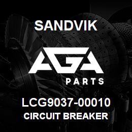 LCG9037-00010 Sandvik CIRCUIT BREAKER | AGA Parts