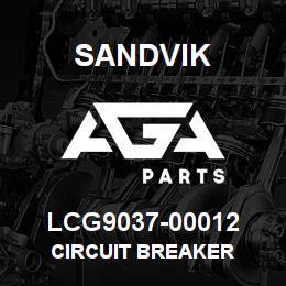 LCG9037-00012 Sandvik CIRCUIT BREAKER | AGA Parts