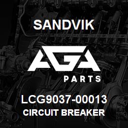 LCG9037-00013 Sandvik CIRCUIT BREAKER | AGA Parts