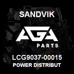LCG9037-00015 Sandvik POWER DISTRIBUT | AGA Parts