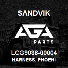 LCG9038-00004 Sandvik HARNESS, PHOENI | AGA Parts