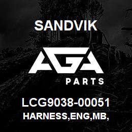 LCG9038-00051 Sandvik HARNESS,ENG,MB, | AGA Parts