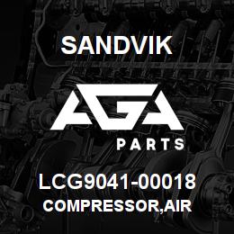 LCG9041-00018 Sandvik COMPRESSOR,AIR | AGA Parts