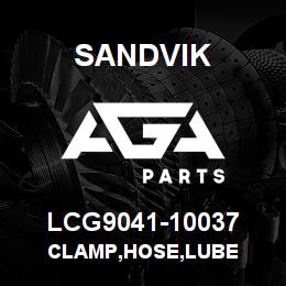 LCG9041-10037 Sandvik CLAMP,HOSE,LUBE | AGA Parts