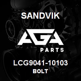 LCG9041-10103 Sandvik BOLT | AGA Parts