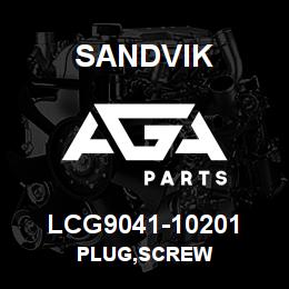 LCG9041-10201 Sandvik PLUG,SCREW | AGA Parts