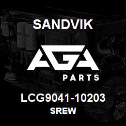 LCG9041-10203 Sandvik SREW | AGA Parts